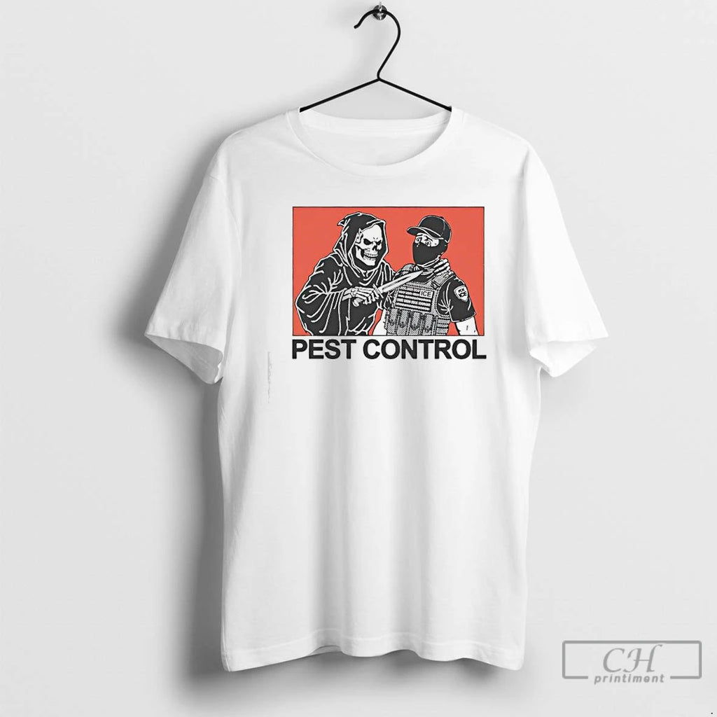 Premium Grim Reaper Ice Pest Control Graphic T-Shirts, Hoodie, Sweatshirt | InkRitualCo.com