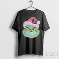 Premium Grinch Brushstroke Christmas Green Monster Hand Painted Christmas T Shirts Hoodie, Sweatshirt | InkRitualCo.com