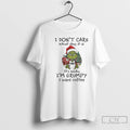 Premium Grinch Christmas I Dont Care What Day It Is Its Early Im Grumpy T-Shirts, Hoodie, Sweatshirt | InkRitualCo.com