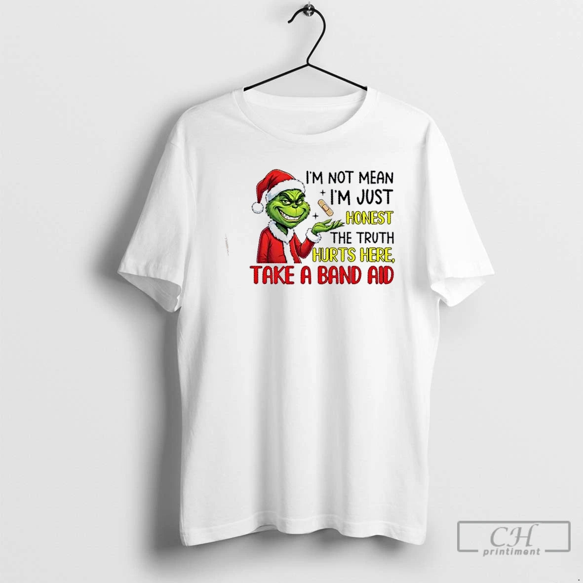 Premium Grinch Im Not Mean Im Just Honest The Truth Hurts Here Take A Band T-Shirts, Hoodie, Sweatshirt | InkRitualCo.com