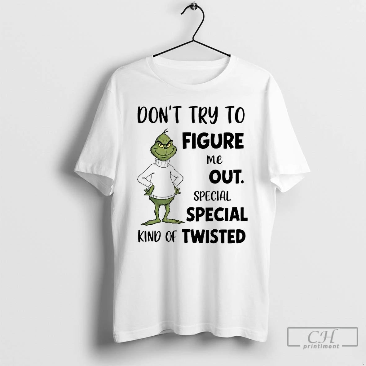 Premium Grinch Dont Try To Figure Me Out Special T-Shirts, Hoodie, Sweatshirt | InkRitualCo.com