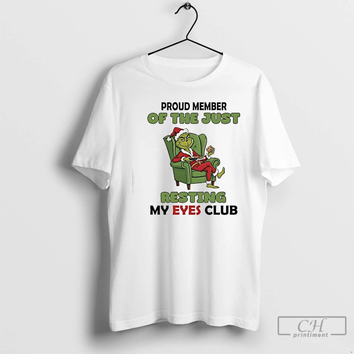 Premium Grinch Proud Member Of The Just Resting My Eyes Club T-Shirts, Hoodie, Sweatshirt | InkRitualCo.com