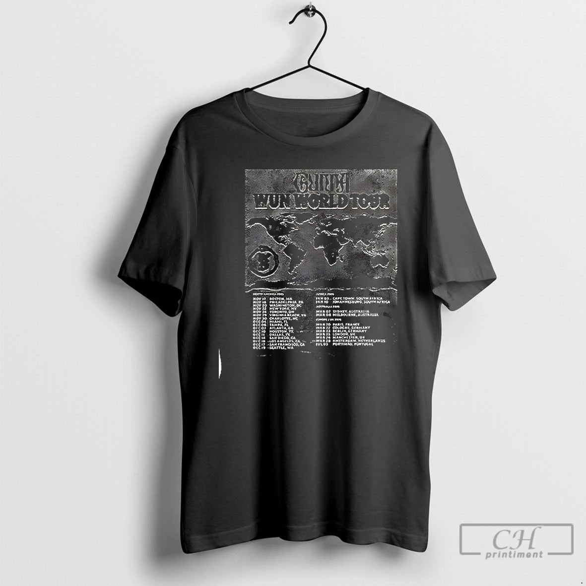 Premium Gunna Wun World Tour 2025 2026 Dates Schedule T Shirts Hoodie, Sweatshirt | InkRitualCo.com