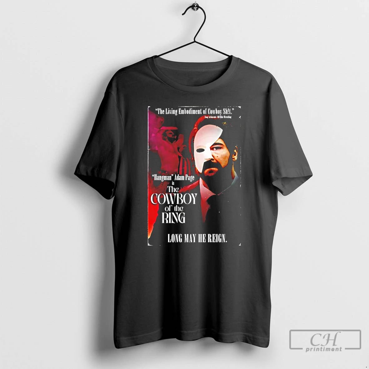 Premium Hangman Adam Page Is The Cowboy Of The Ring T-Shirts, Hoodie, Sweatshirt | InkRitualCo.com