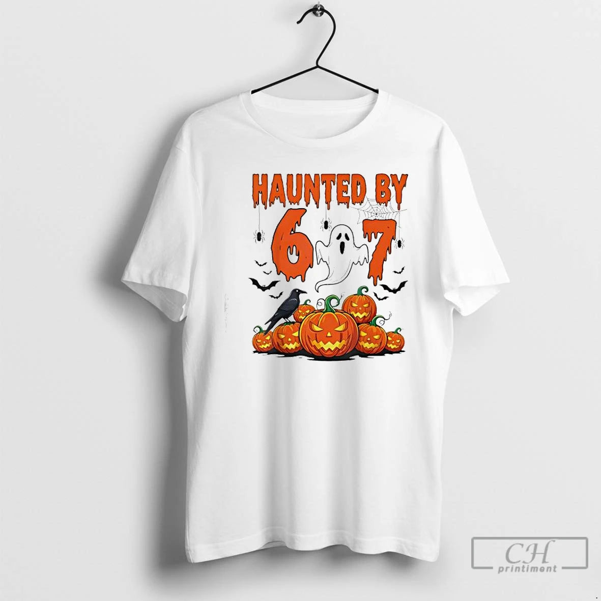 Premium Haunted By 67 Funny Haunted By 6 7 Funny 6 7 Halloween T Shirts Hoodie, Sweatshirt | InkRitualCo.com