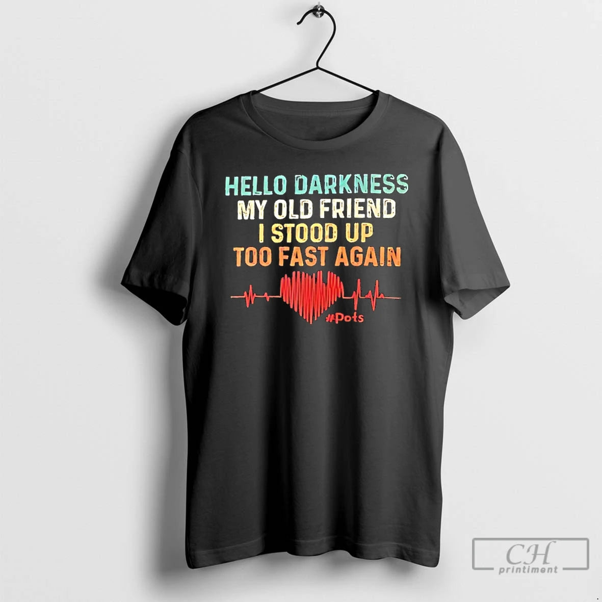 Premium Hello Darkness My Old Friend I Stood Up Too Fast Again T Shirts Sweater Hoodie, Sweatshirt | InkRitualCo.com