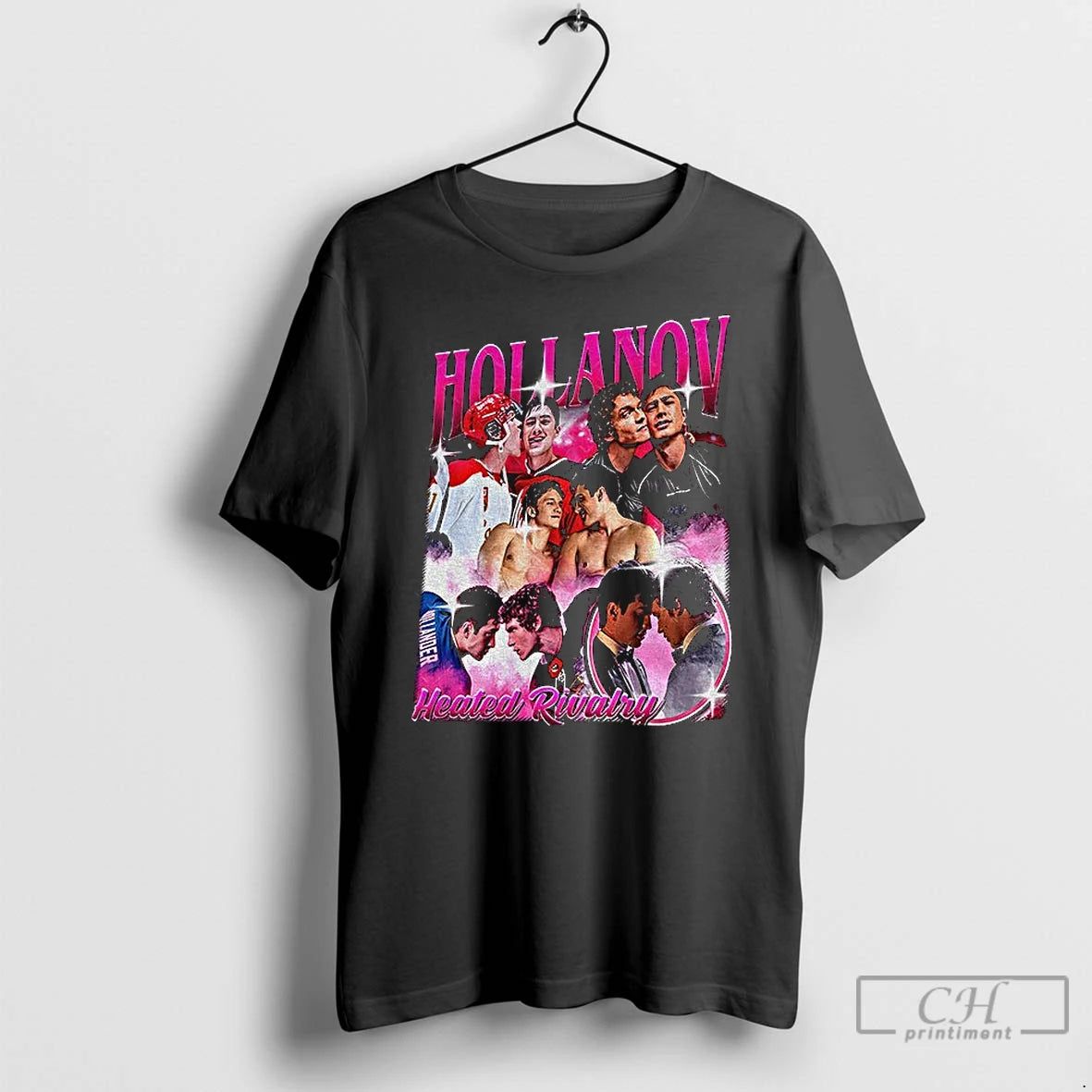 Premium Hollanov Heated Rivalry Hockey Vintage T-Shirts, Hoodie, Sweatshirt | InkRitualCo.com
