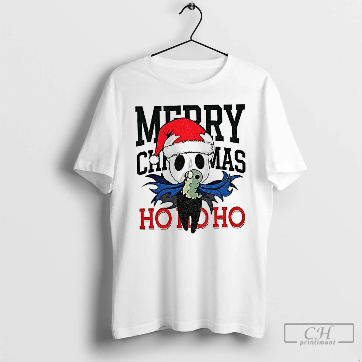 Premium Hollow Knight Ringer Merry Christmas Ho Ho Ho T-Shirts, Hoodie, Sweatshirt | InkRitualCo.com