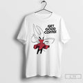 Premium Hollow Knight Silksong Hornet Get Good Coffee T-Shirts, Hoodie, Sweatshirt | InkRitualCo.com