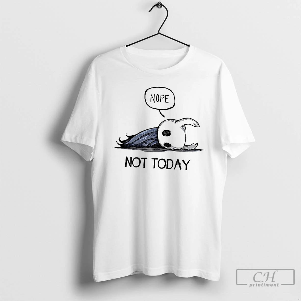 Premium Hollow Knight Nope Not Today T-Shirts, Hoodie, Sweatshirt | InkRitualCo.com