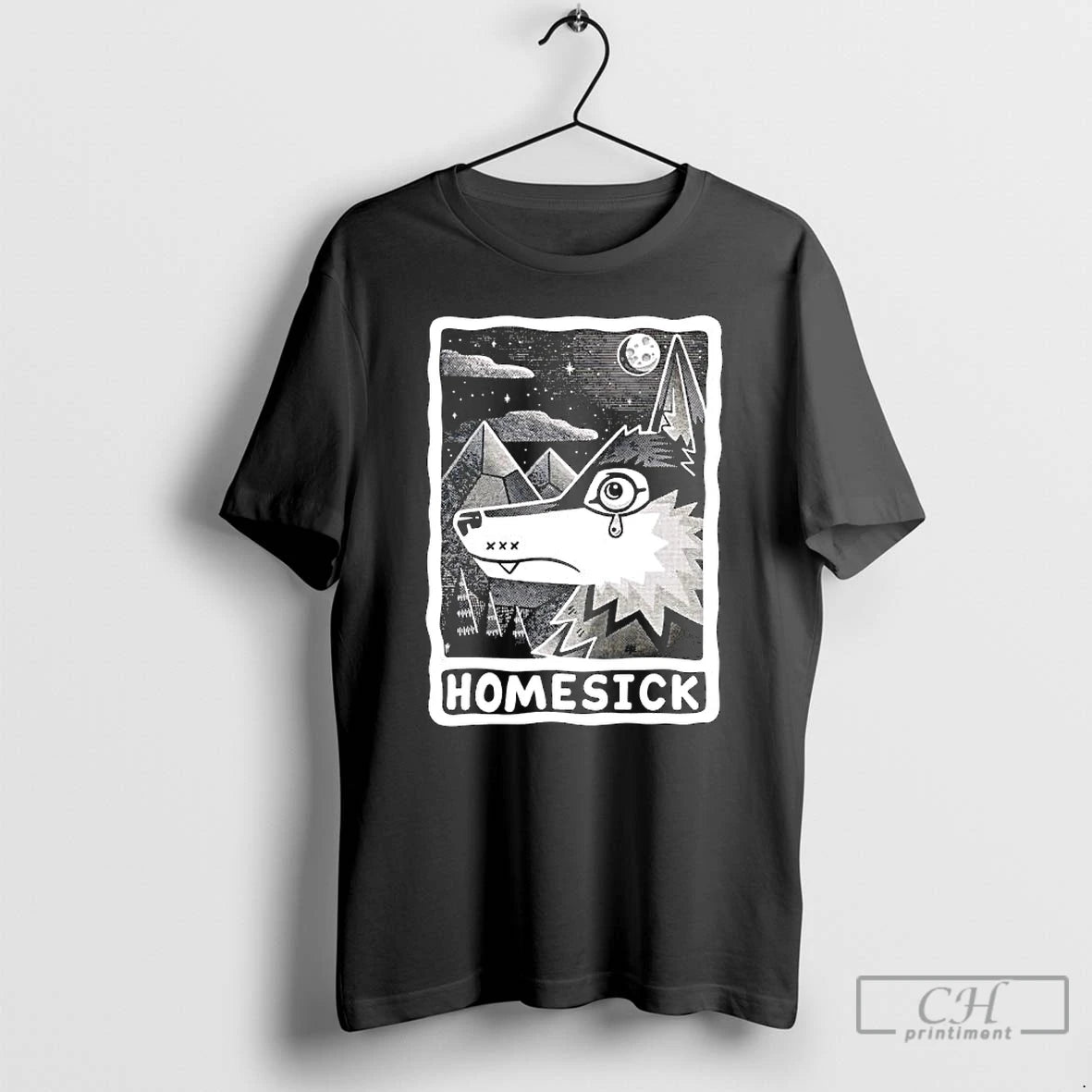 Premium Homesick Hearthfox Graphic T-Shirts, Hoodie, Sweatshirt | InkRitualCo.com