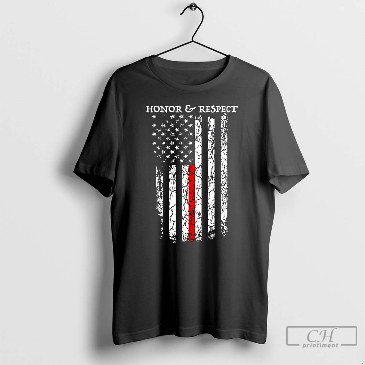 Premium Honor Respect Firefighter American Flag T-Shirts, Hoodie, Sweatshirt | InkRitualCo.com