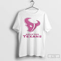 Premium Houston Texans Breast Cancer Awareness Logo T Shirts Hoodie, Sweatshirt | InkRitualCo.com