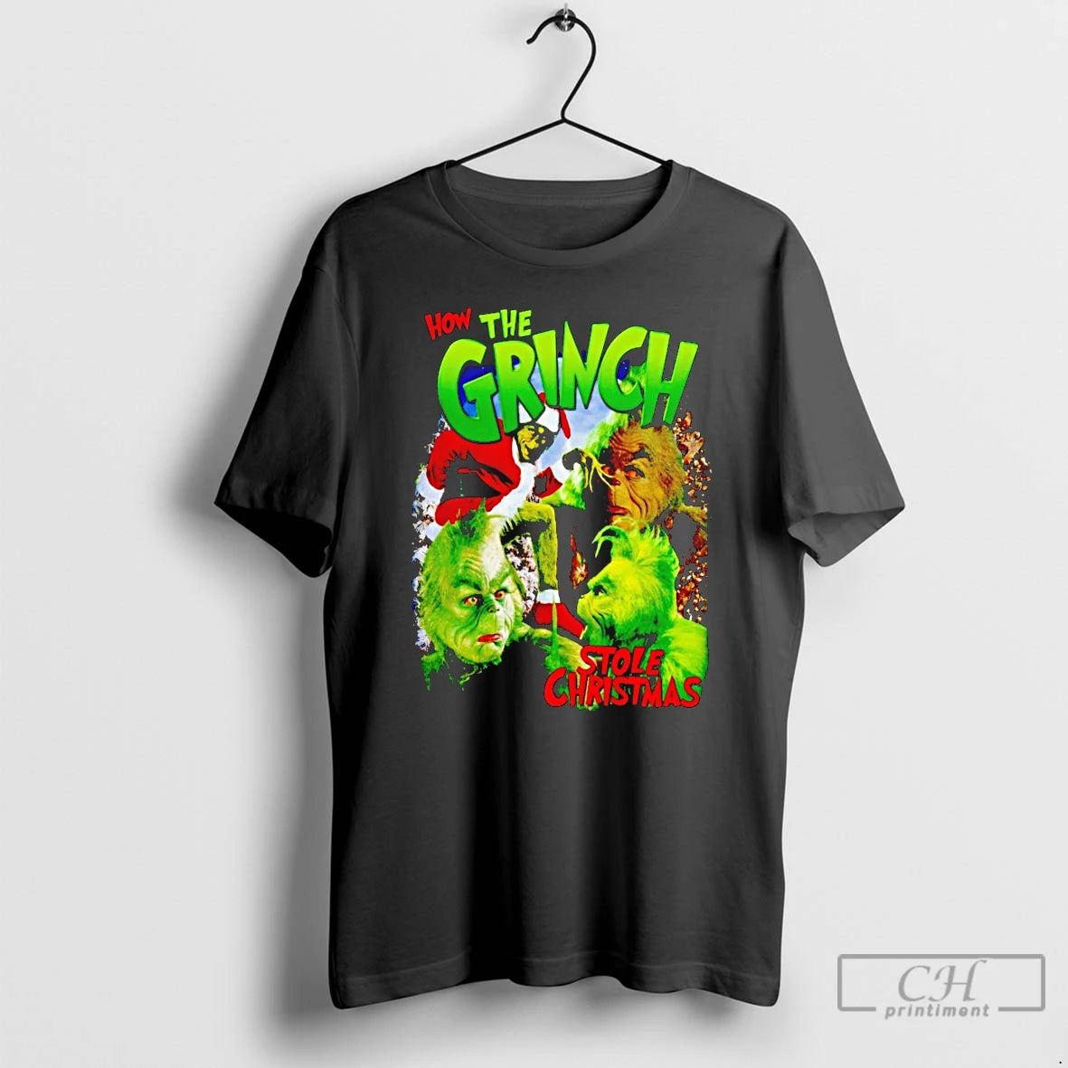 Premium How The Grinch Stole Christmas Movie Graphic T Shirts Hoodie, Sweatshirt | InkRitualCo.com