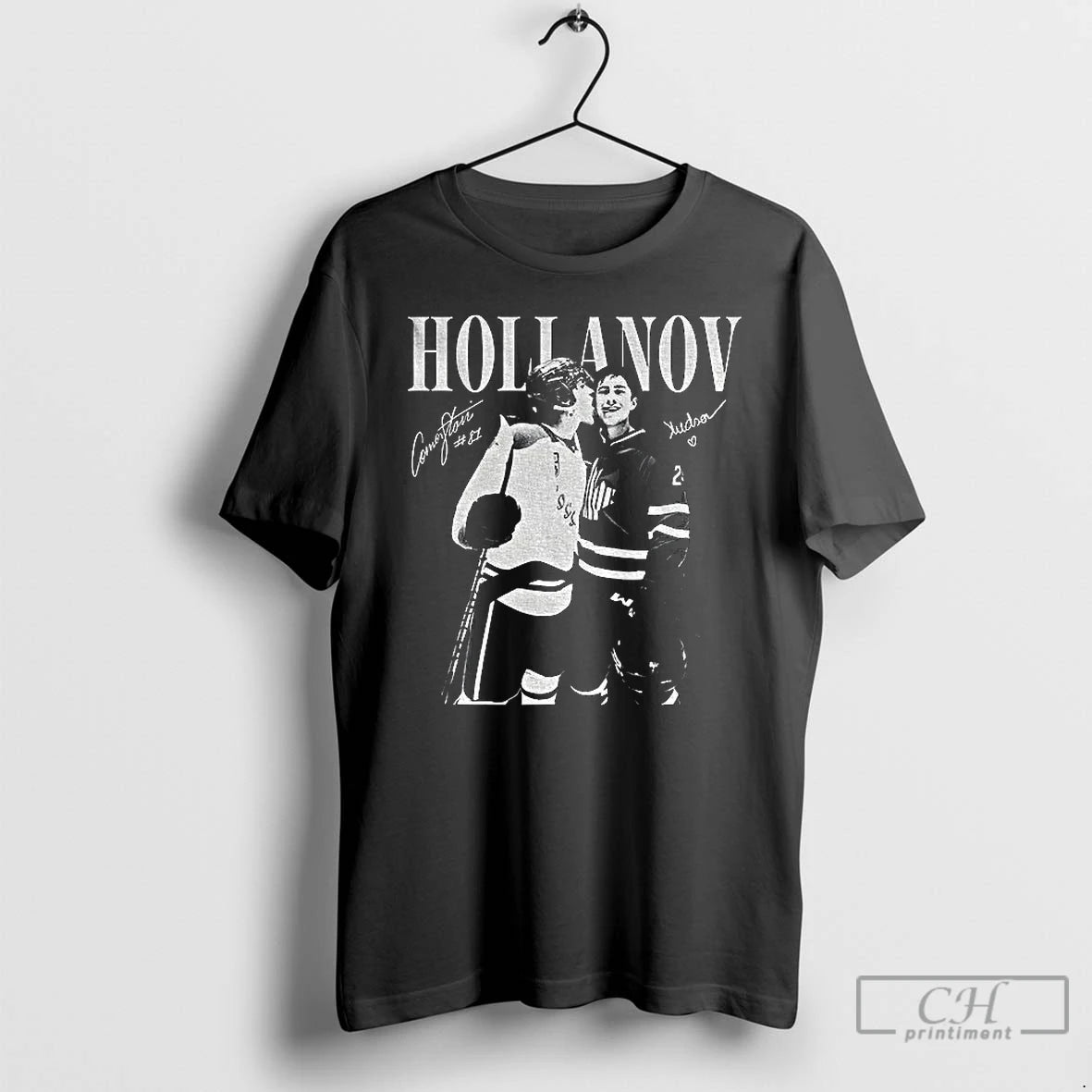 Premium Hudson Williams Connor Storrie Licking Face Hollanov Hockey Signatures T-Shirts, Hoodie, Sweatshirt | InkRitualCo.com