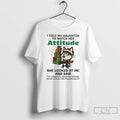 Premium Husky I Told My Daughter To Watch Her Attitude Christmas T-Shirts, Hoodie, Sweatshirt | InkRitualCo.com