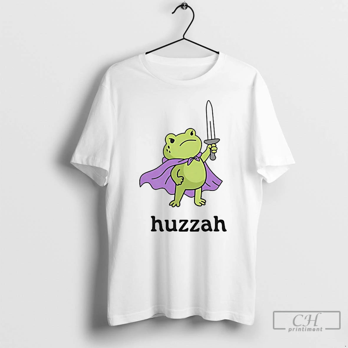Premium Huzzah Frog T-Shirts, Hoodie, Sweatshirt | InkRitualCo.com