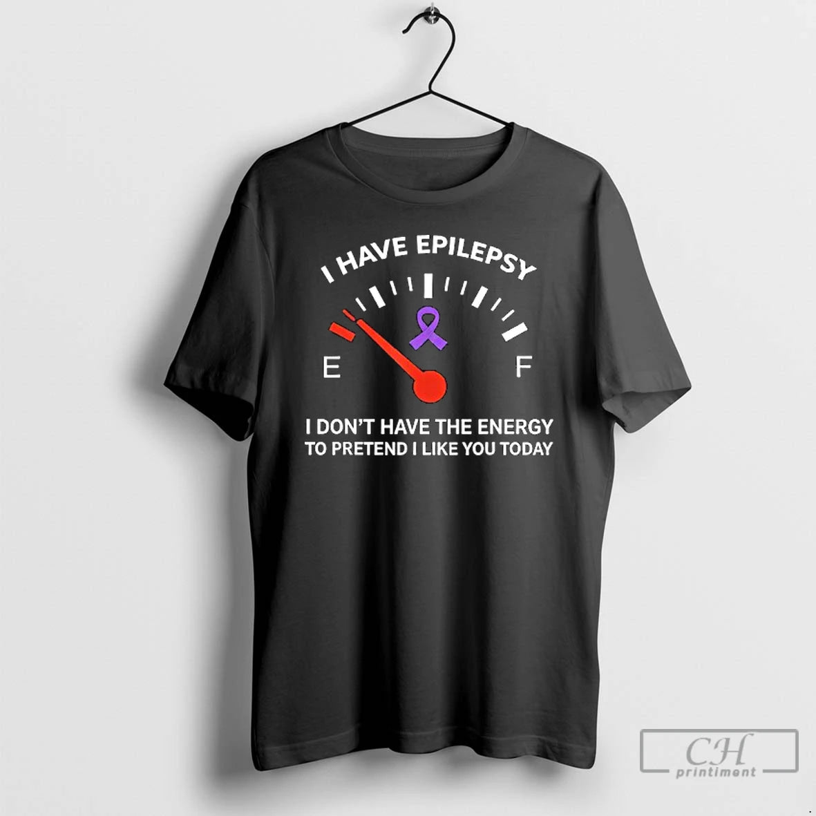 Premium I Have Epilepsy I Dont Have The Energy To Pretend I Like You Today T-Shirts, Hoodie, Sweatshirt | InkRitualCo.com