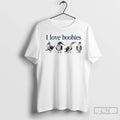 Premium I Love Boobies Bird Graphic T-Shirts, Hoodie, Sweatshirt | InkRitualCo.com