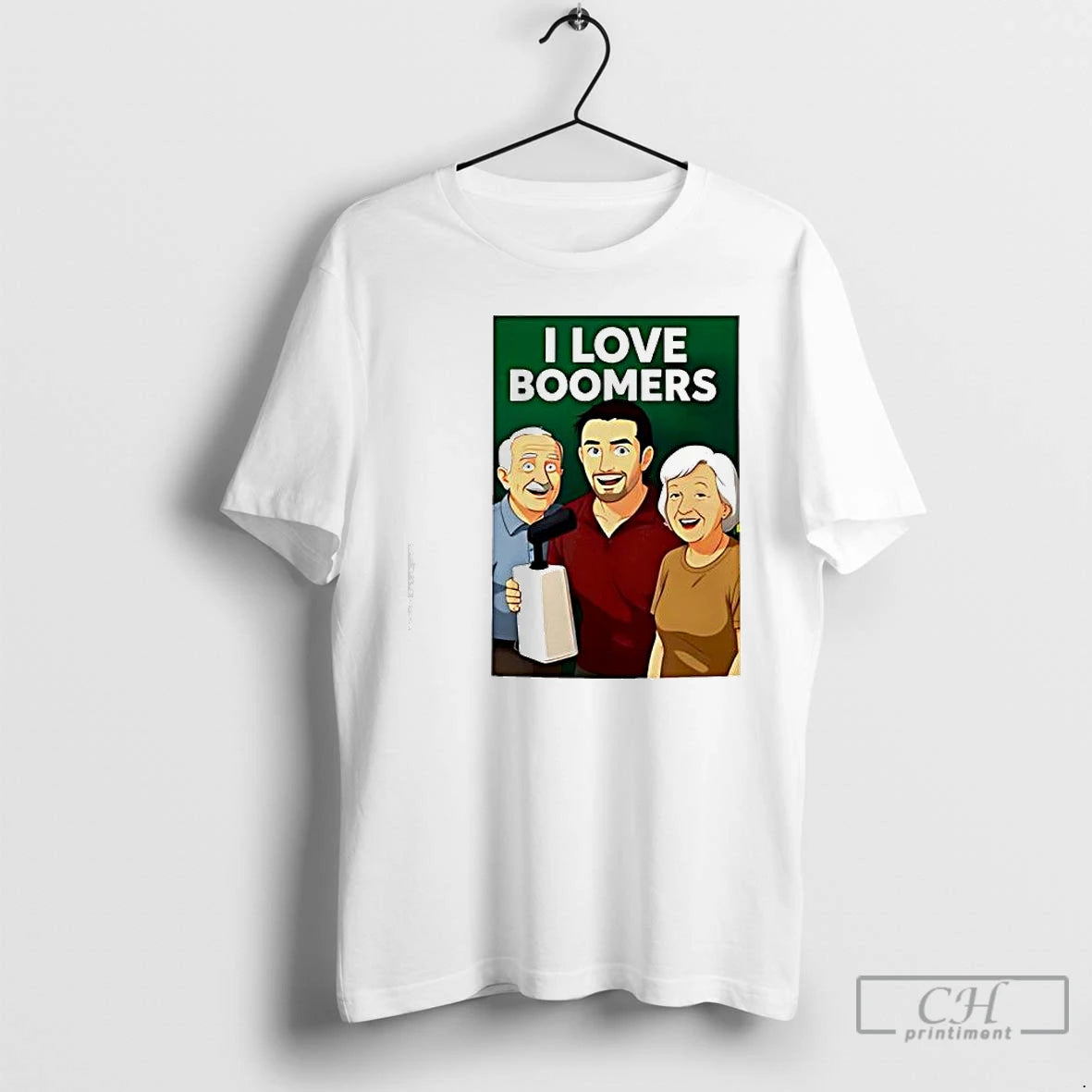 Premium I Love Boomers Graphic T-Shirts, Hoodie, Sweatshirt | InkRitualCo.com