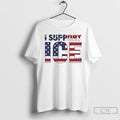 Premium I Support Ice American Flag T-Shirts, Hoodie, Sweatshirt | InkRitualCo.com