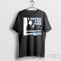 Premium I Voted For This Trump Middle Finger 2026 T-Shirts, Hoodie, Sweatshirt | InkRitualCo.com