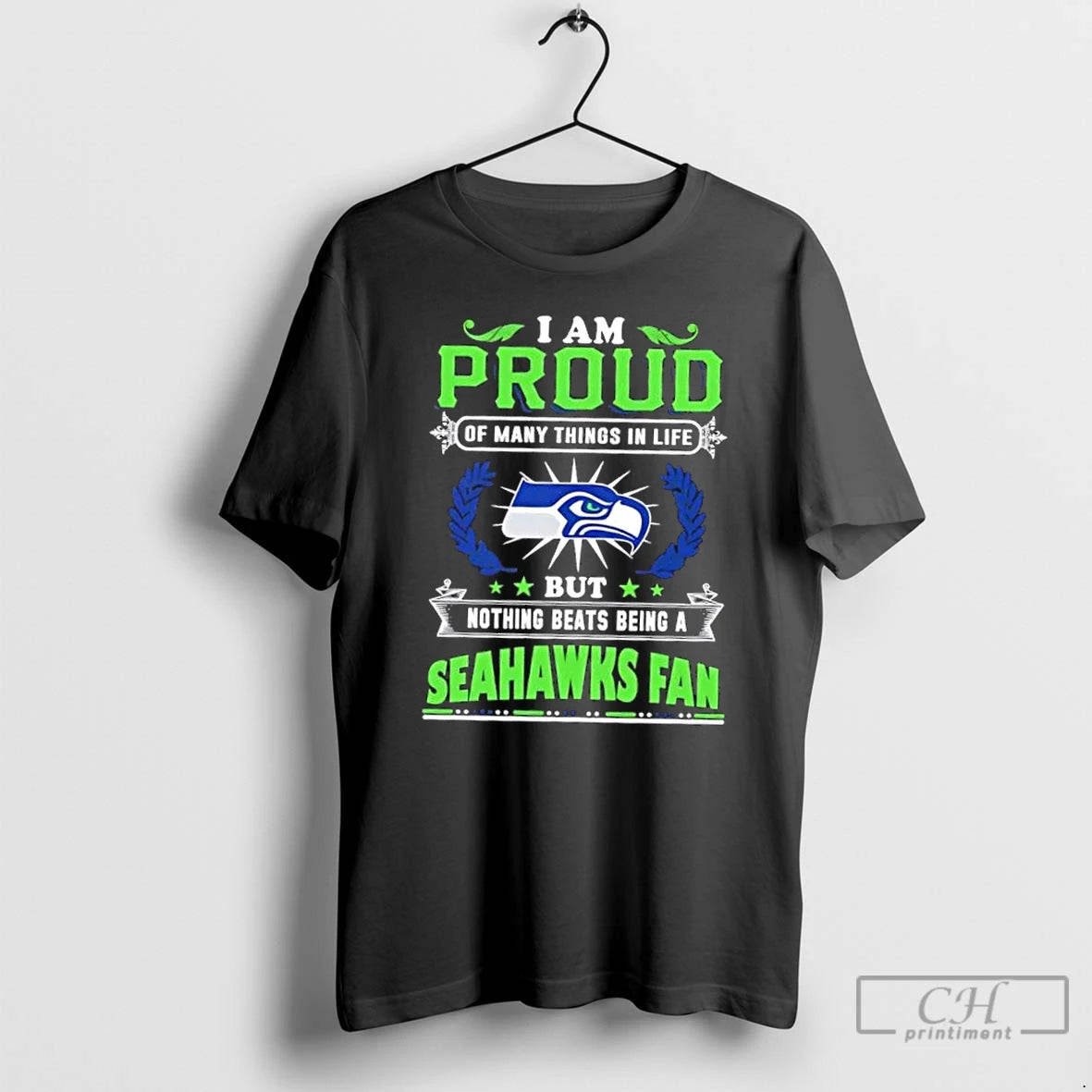 Premium I Am Proud Of Many Things In Life But Nothing Beats Being A Seattle T-Shirts, Hoodie, Sweatshirt | InkRitualCo.com