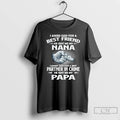 Premium I Asked God For A Best Partner In Crime He Sent Me My Papa T-Shirts, Hoodie, Sweatshirt | InkRitualCo.com