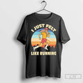 Premium I Just Felt Like Running Accidental Running Club Vintage T-Shirts, Hoodie, Sweatshirt | InkRitualCo.com
