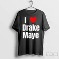 Premium I Love Drake Maye 2026 T-Shirts, Hoodie, Sweatshirt | InkRitualCo.com
