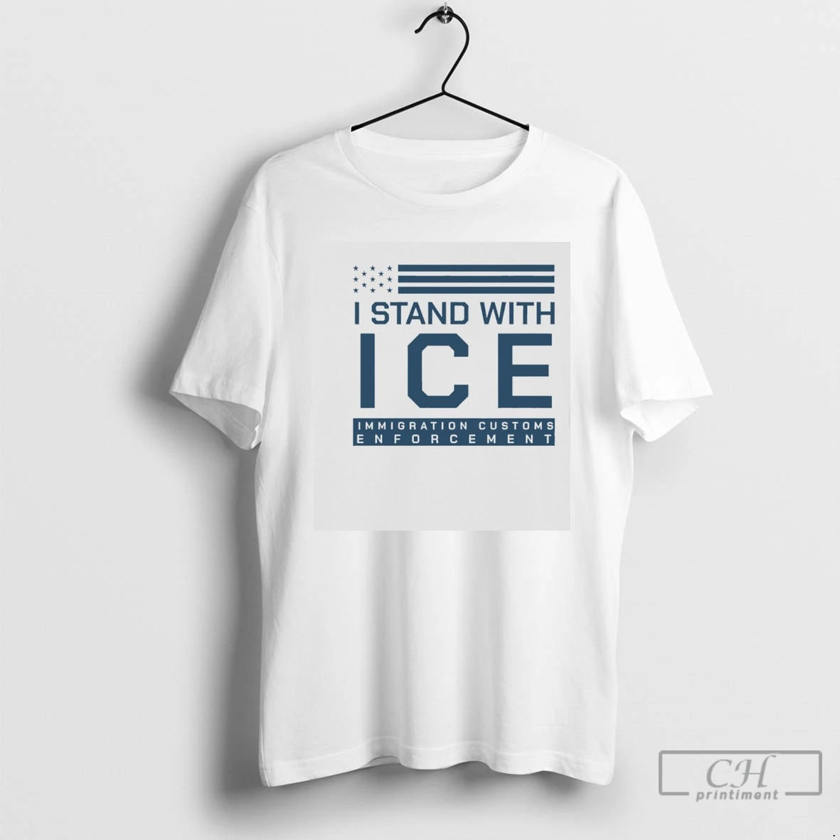 Premium I Stand With Ice Immigration Customs Enforcement T-Shirts, Hoodie, Sweatshirt | InkRitualCo.com