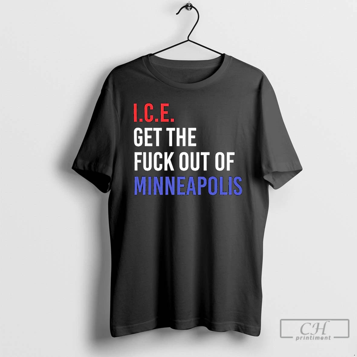 Premium I C E Get The Fuck Out Minneapolis T-Shirts, Hoodie, Sweatshirt | InkRitualCo.com
