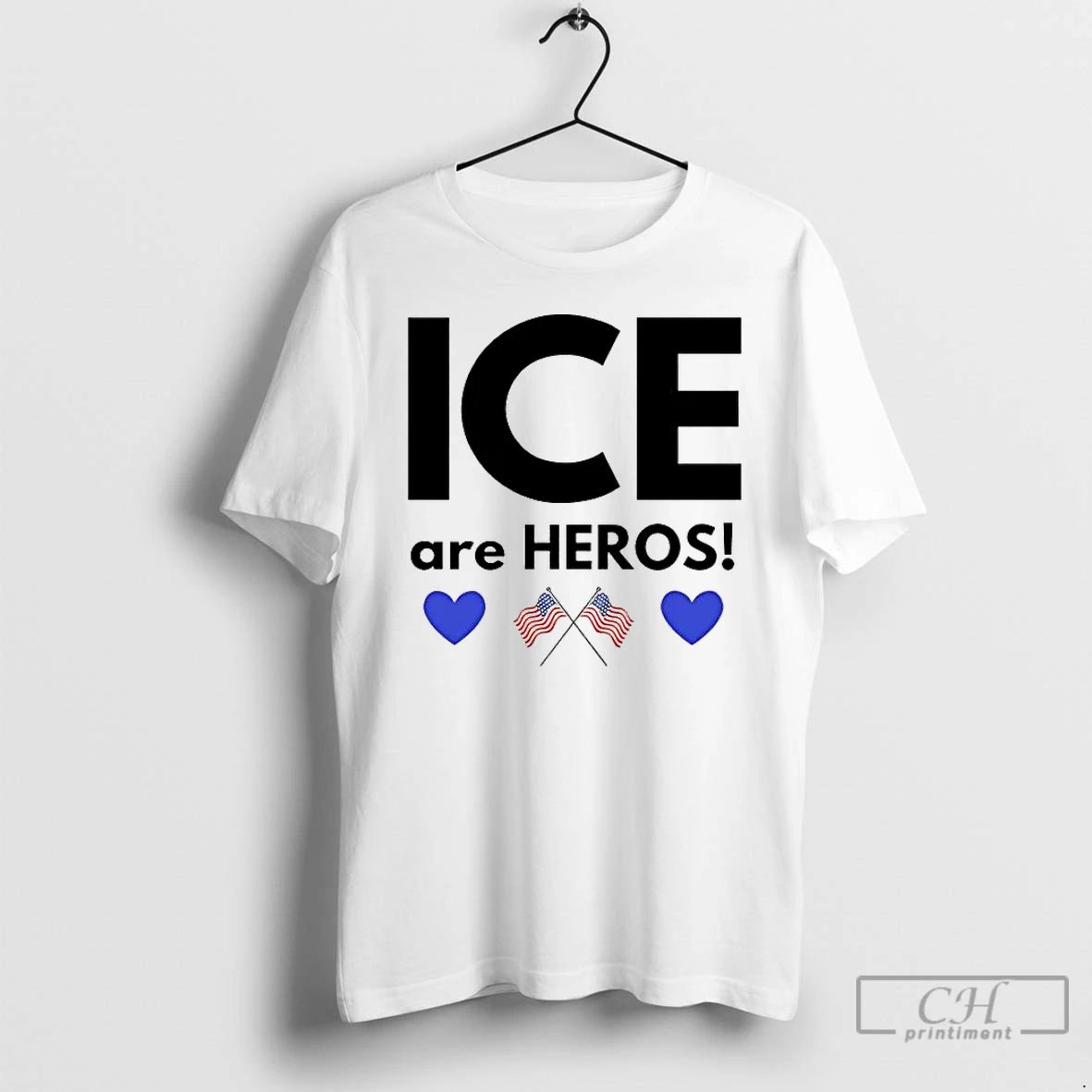 Premium Ice Are Heroes Us Flag T-Shirts, Hoodie, Sweatshirt | InkRitualCo.com
