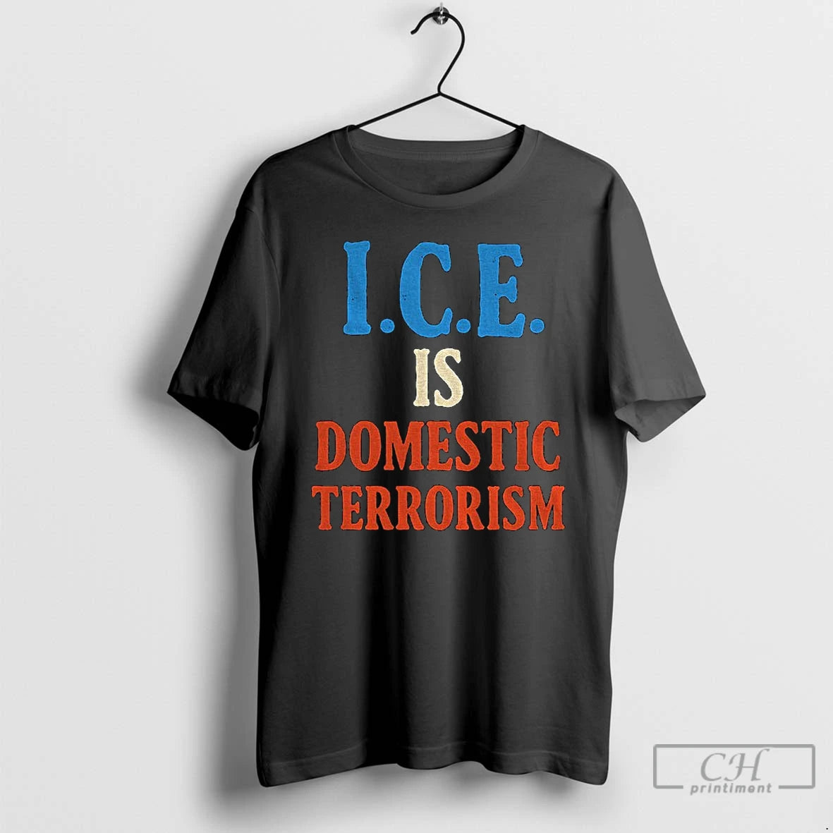 Premium Ice Is Domestic Terrorism Abolish Ice Anti Trump Political T-Shirts, Hoodie, Sweatshirt | InkRitualCo.com