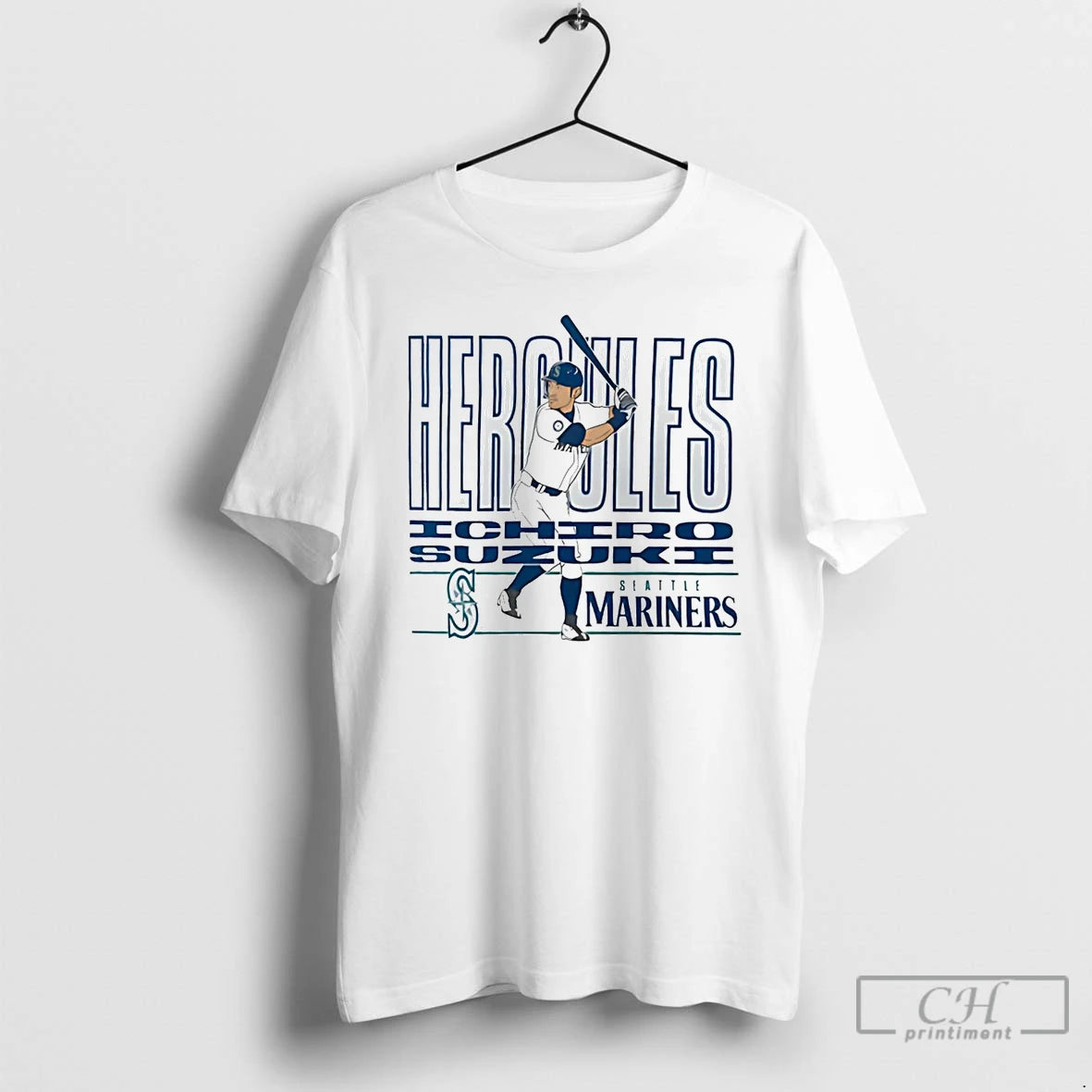 Premium Ichiro Suzuki Hercules Seattle Mariners T-Shirts, Hoodie, Sweatshirt | InkRitualCo.com