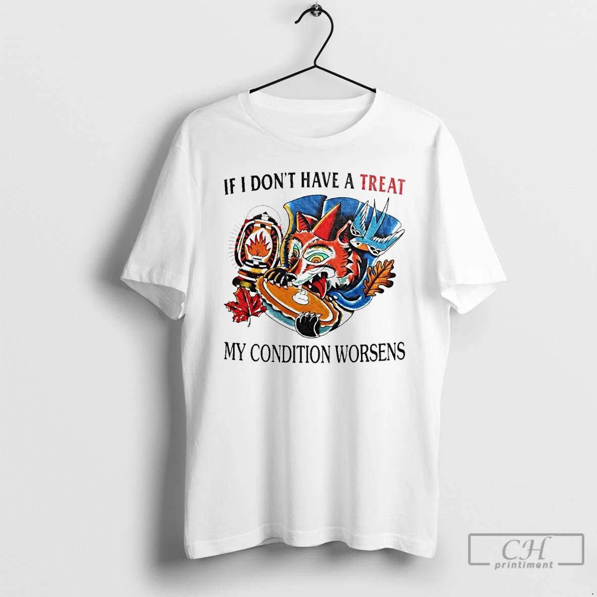 Premium If I Dont Have A Treat My Condition Worsens Ornaments T Shirts Hoodie, Sweatshirt | InkRitualCo.com