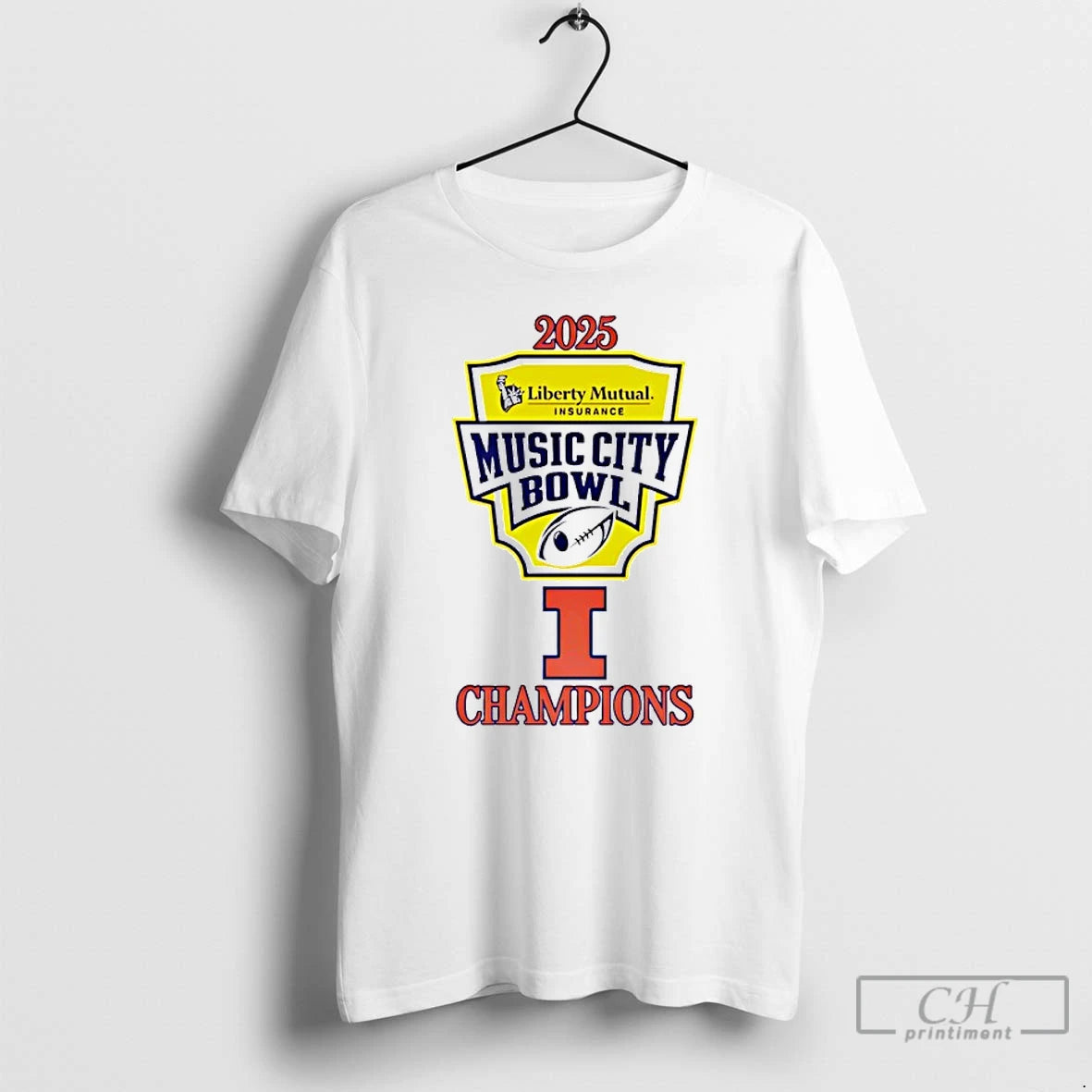 Premium Illinois 2025 Music City Bowl Champions T-Shirts, Hoodie, Sweatshirt | InkRitualCo.com
