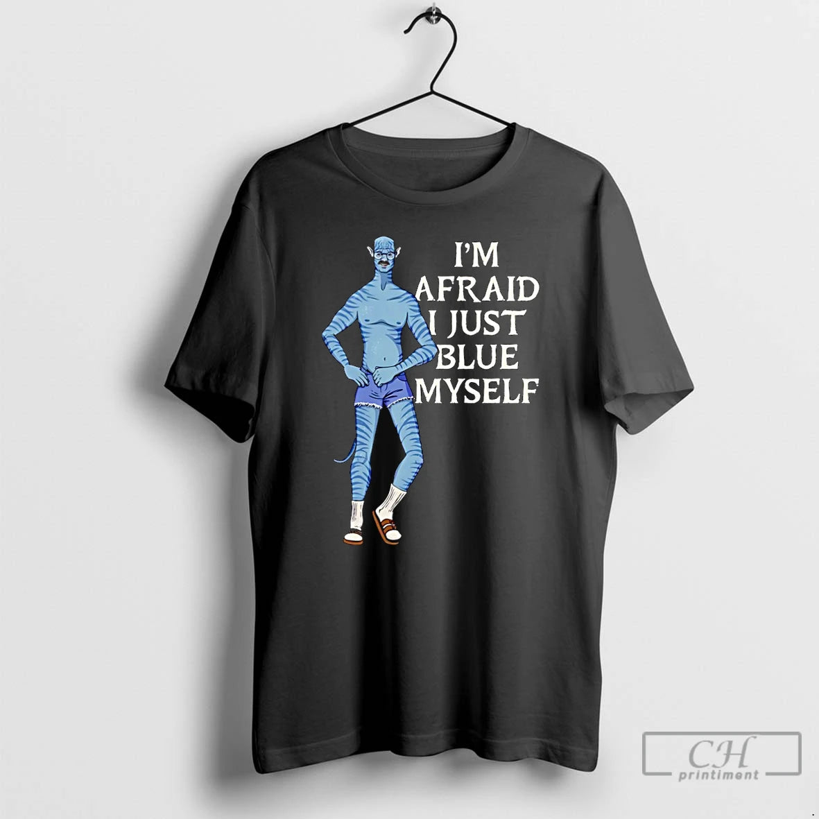 Premium Im Afraid I Just Blue Myself Christmas T-Shirts, Hoodie, Sweatshirt | InkRitualCo.com