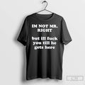 Premium Im Not Mr Right But Ill Fuck You Ornaments T Shirts Hoodie, Sweatshirt | InkRitualCo.com