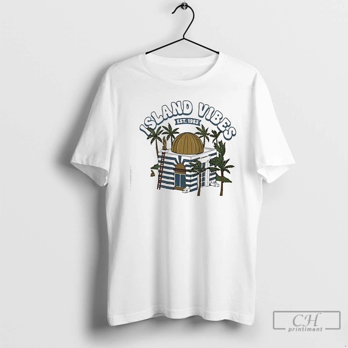 Premium Island Vibes Est 1983 Vintage T-Shirts, Hoodie, Sweatshirt | InkRitualCo.com