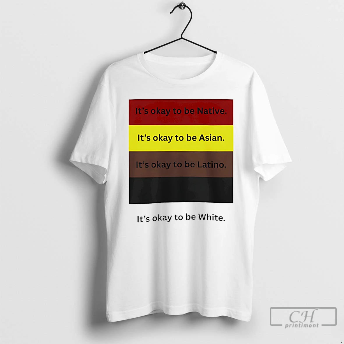 Premium Its Okay To Be Native Asian Latino White T-Shirts, Hoodie, Sweatshirt | InkRitualCo.com