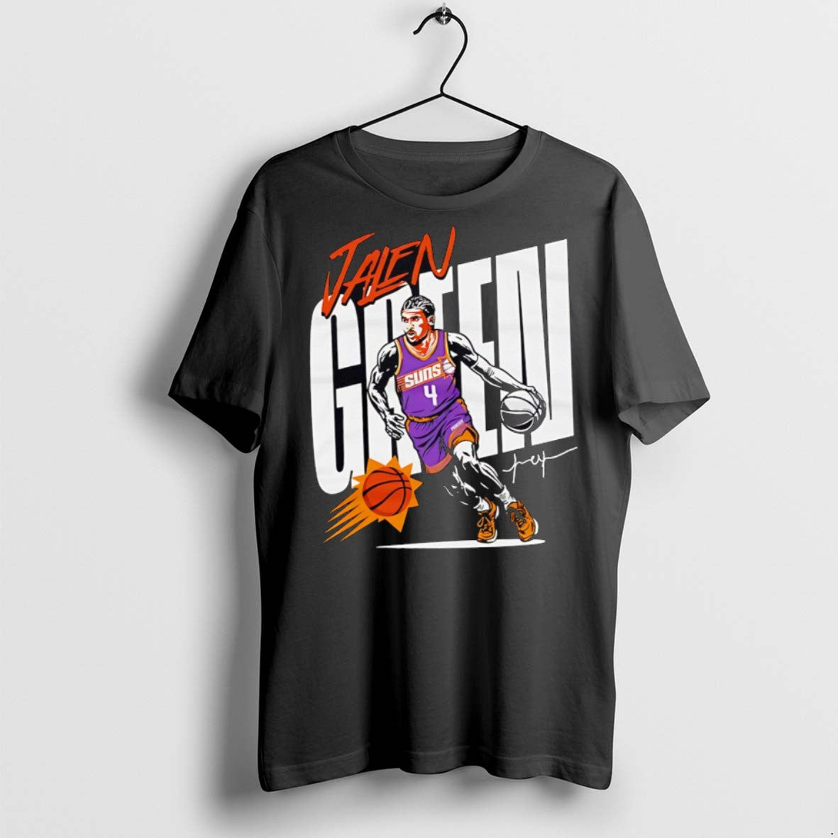 Premium Jalen Green Phoenix Suns Vector Player Signature T Shirts Hoodie, Sweatshirt | InkRitualCo.com
