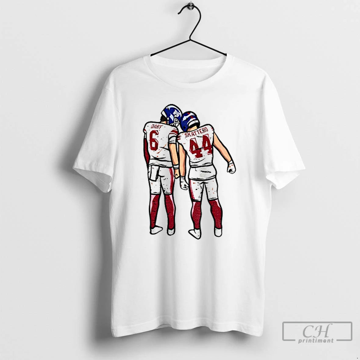 Premium Jaxson Dart Cam Skattebo New York Football Players Pose T Shirts Hoodie, Sweatshirt | InkRitualCo.com