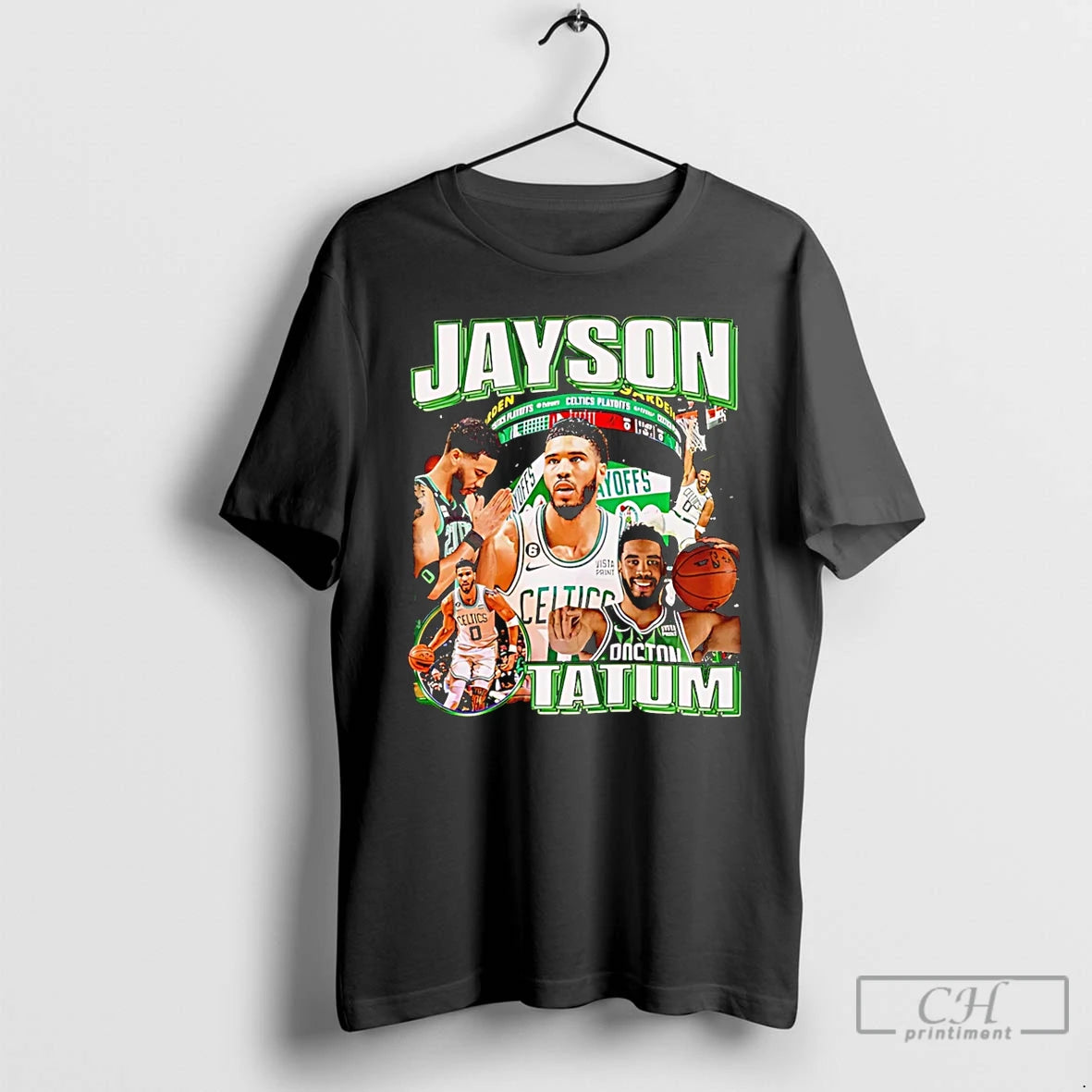 Premium Jayson Tatum Boston Celtics Player Collage T-Shirts, Hoodie, Sweatshirt | InkRitualCo.com