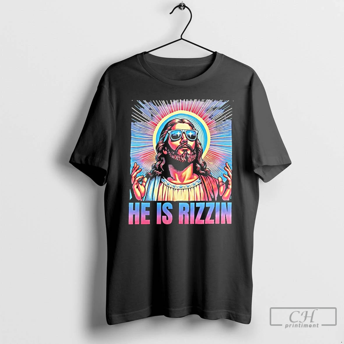Premium Jesus He Is Rizzin T-Shirts, Hoodie, Sweatshirt | InkRitualCo.com