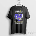 Premium Jesus In My Heart Baltimore Ravens In My Veins Diamond Heart T Shirts Sweater Hoodie, Sweatshirt | InkRitualCo.com
