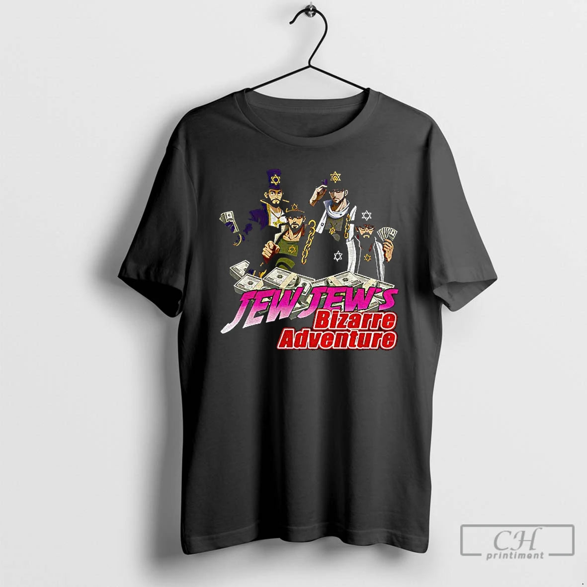 Premium Jew Jews Bizarre Adventure Jewish T-Shirts, Hoodie, Sweatshirt | InkRitualCo.com