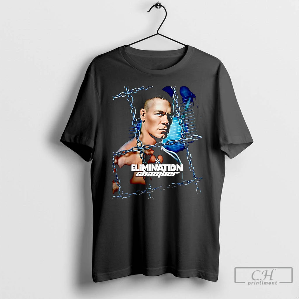 Premium John Cena Elimination Chamber Graphic Christmas T-Shirts, Hoodie, Sweatshirt | InkRitualCo.com