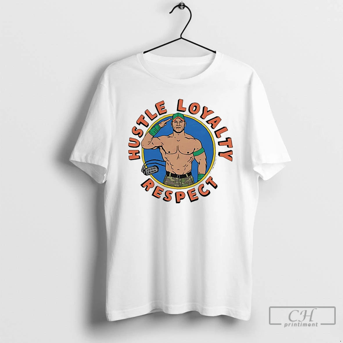 Premium John Cena Hustle Loyalty Respect Caricature T-Shirts, Hoodie, Sweatshirt | InkRitualCo.com