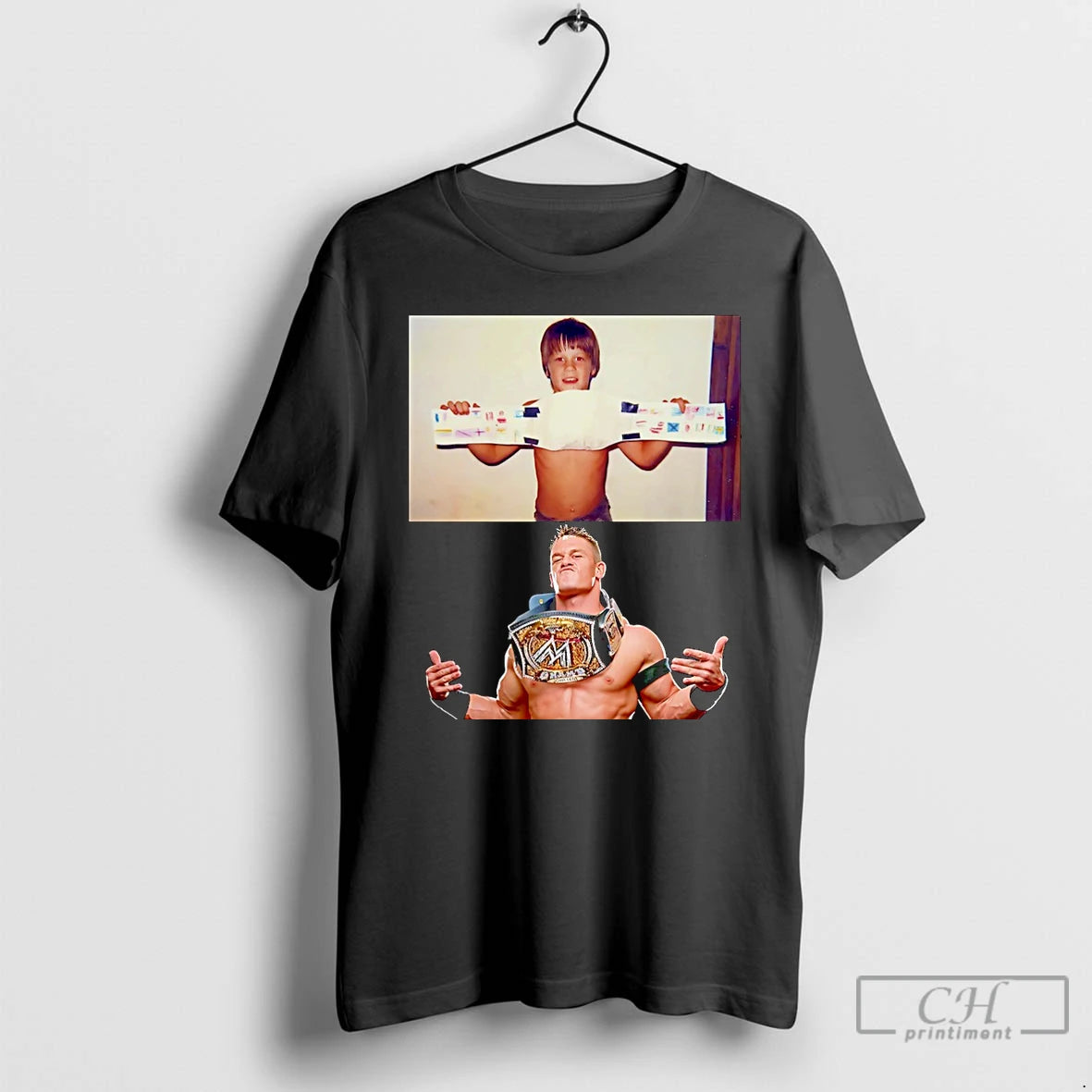 Premium John Cena As A Child And Now Christmas T-Shirts, Hoodie, Sweatshirt | InkRitualCo.com